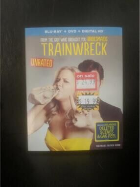 Trainwreck (Blu-ray+ DVD + DIGITAL HD with UltraViolet) New sealed ~ shelf147
